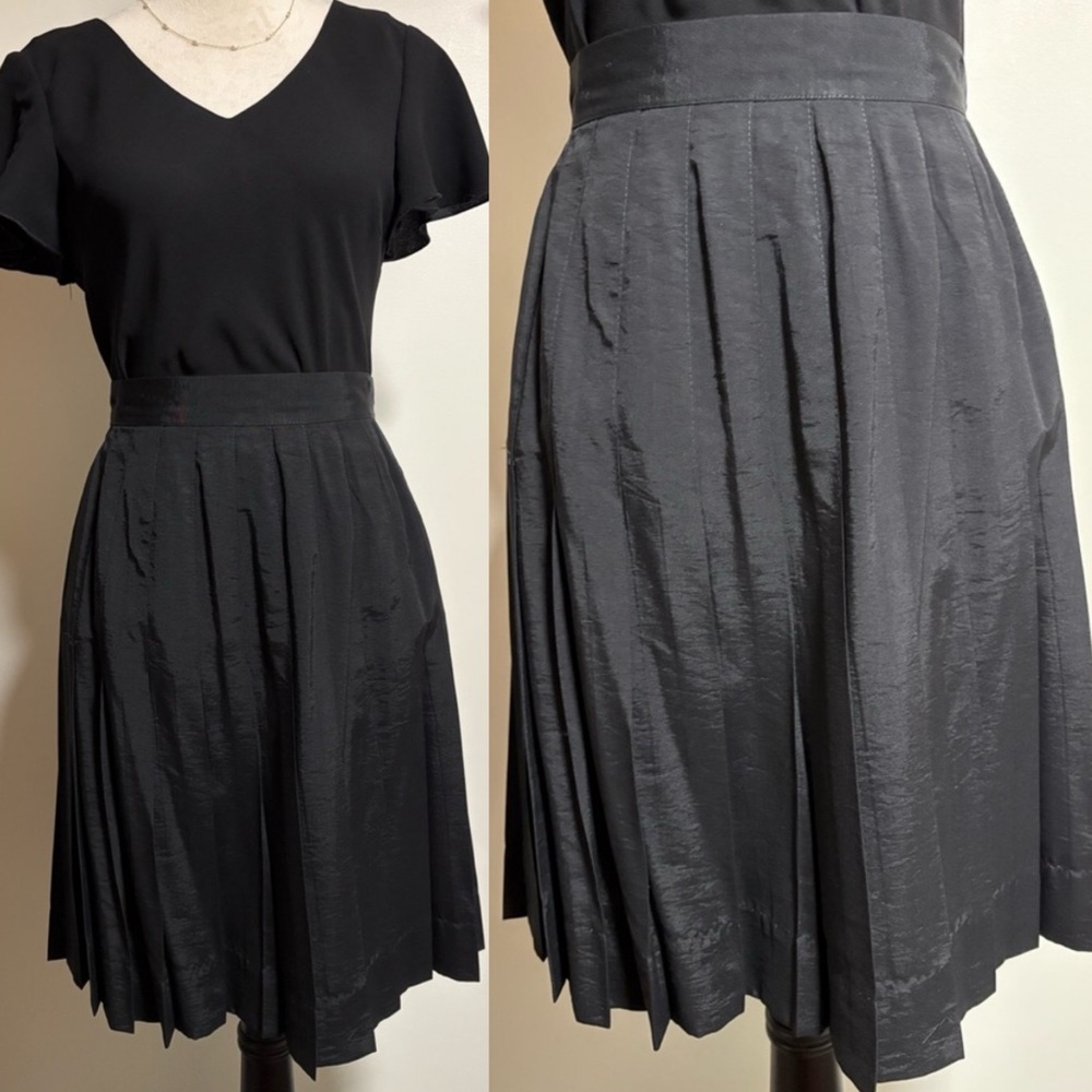 Michelle Stuart Pleated Skirt